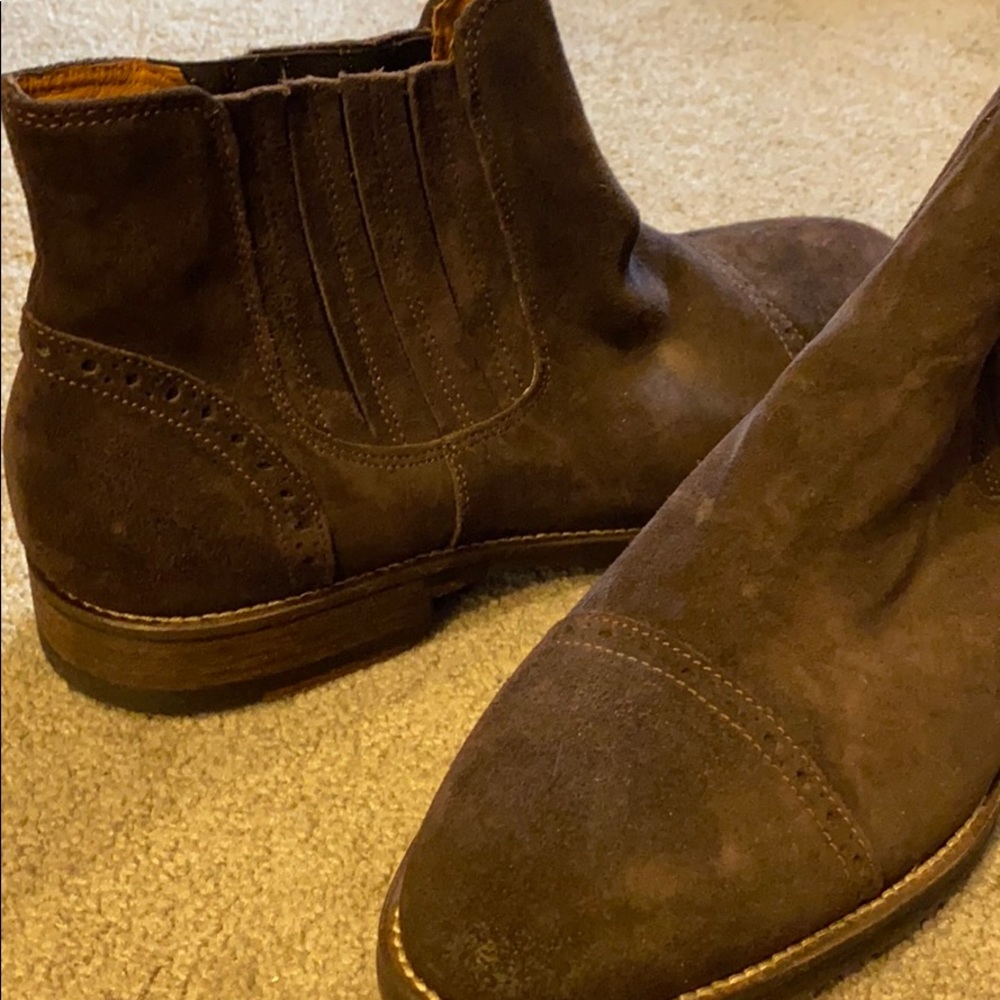 Johnston Murphy sheepskin men’s boots